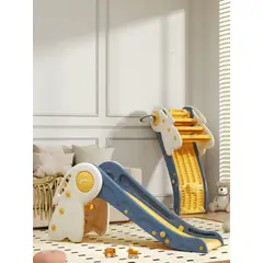 GENERICO - Resbalín Conejo 2 en 1 y Aro de Básquetbol