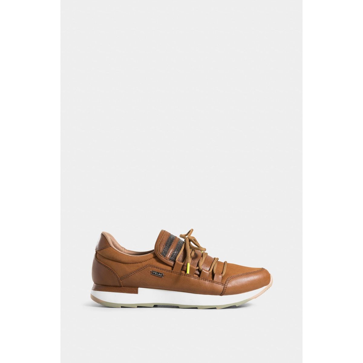 VELEZ - Vélez Zapatos Cordón Napoles 2.0 Cuero Mujer Miel