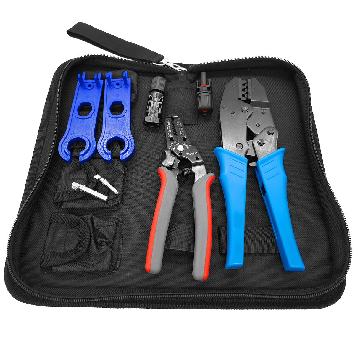 SOLIOT - Kit Crimpadora Y Llaves Mc4 Panel Solar - Soliot