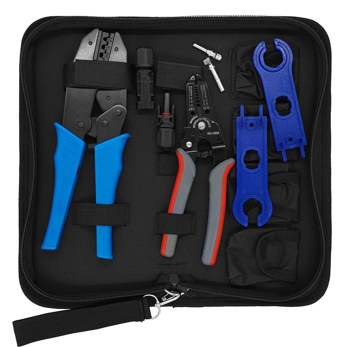 SOLIOT - Kit Crimpadora Y Llaves Mc4 Panel Solar - Soliot