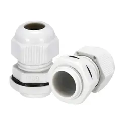 SOLIOT - Prensa Estopa Pg9 Ip68 (4 - 8mm) Blanco 10 Unidades