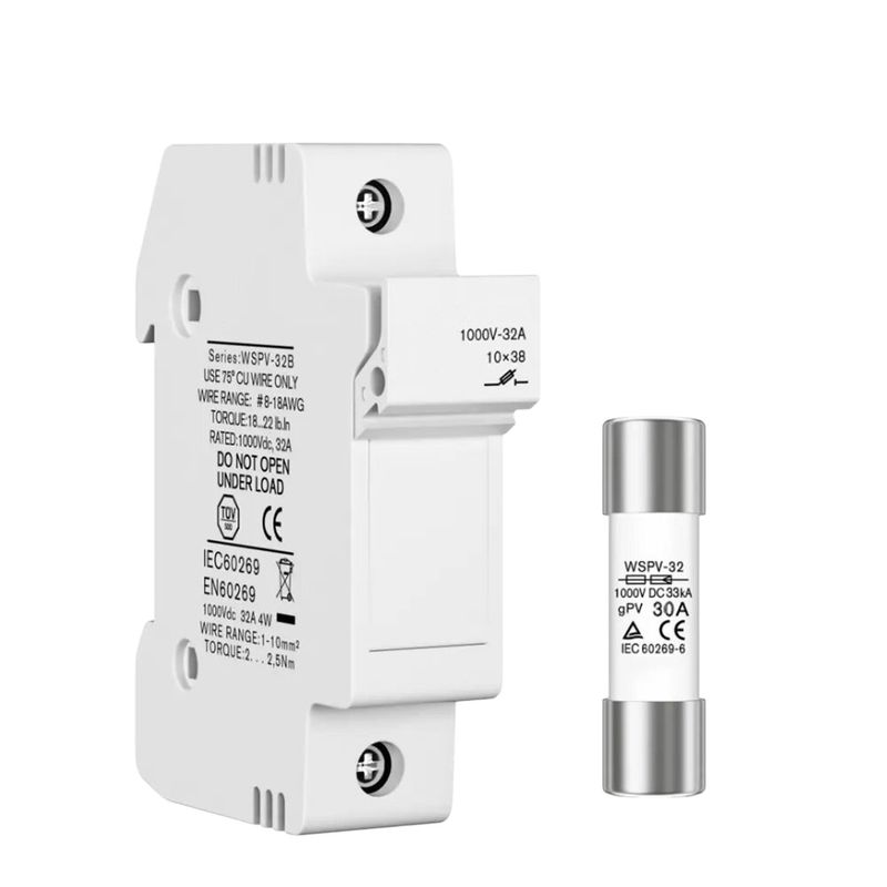 SOLIOT - Portafusible Solar Gpv 1000vcc - Soliot
