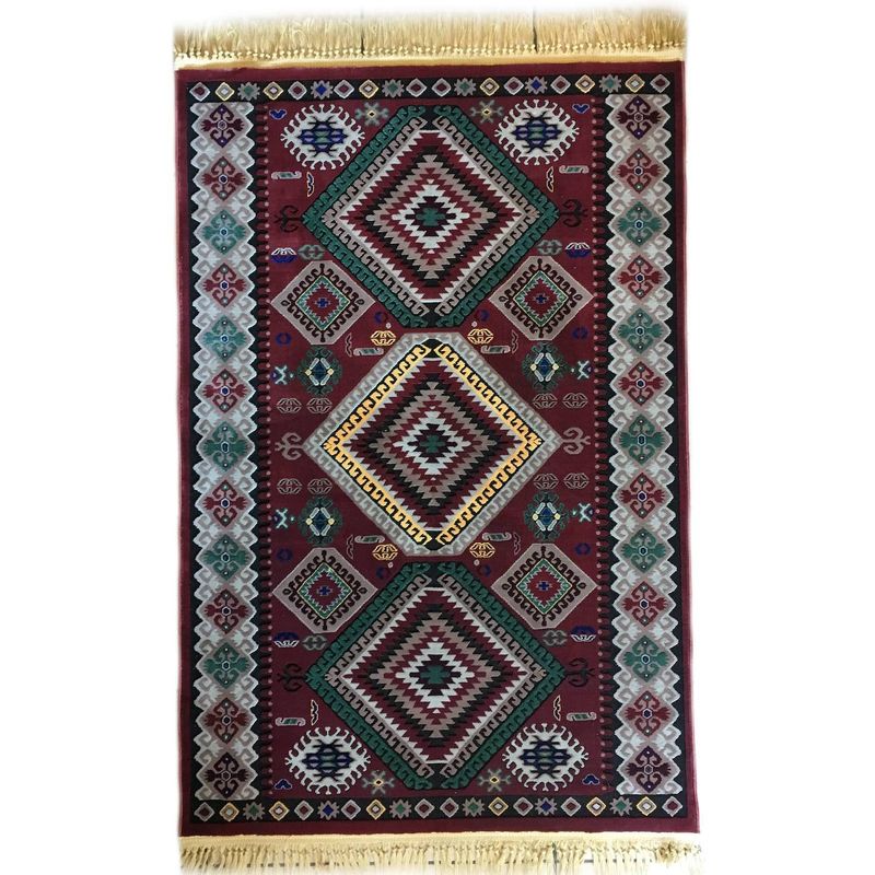GENERICO - Alfombra Yalameh 3D 150X100 fina de Iran