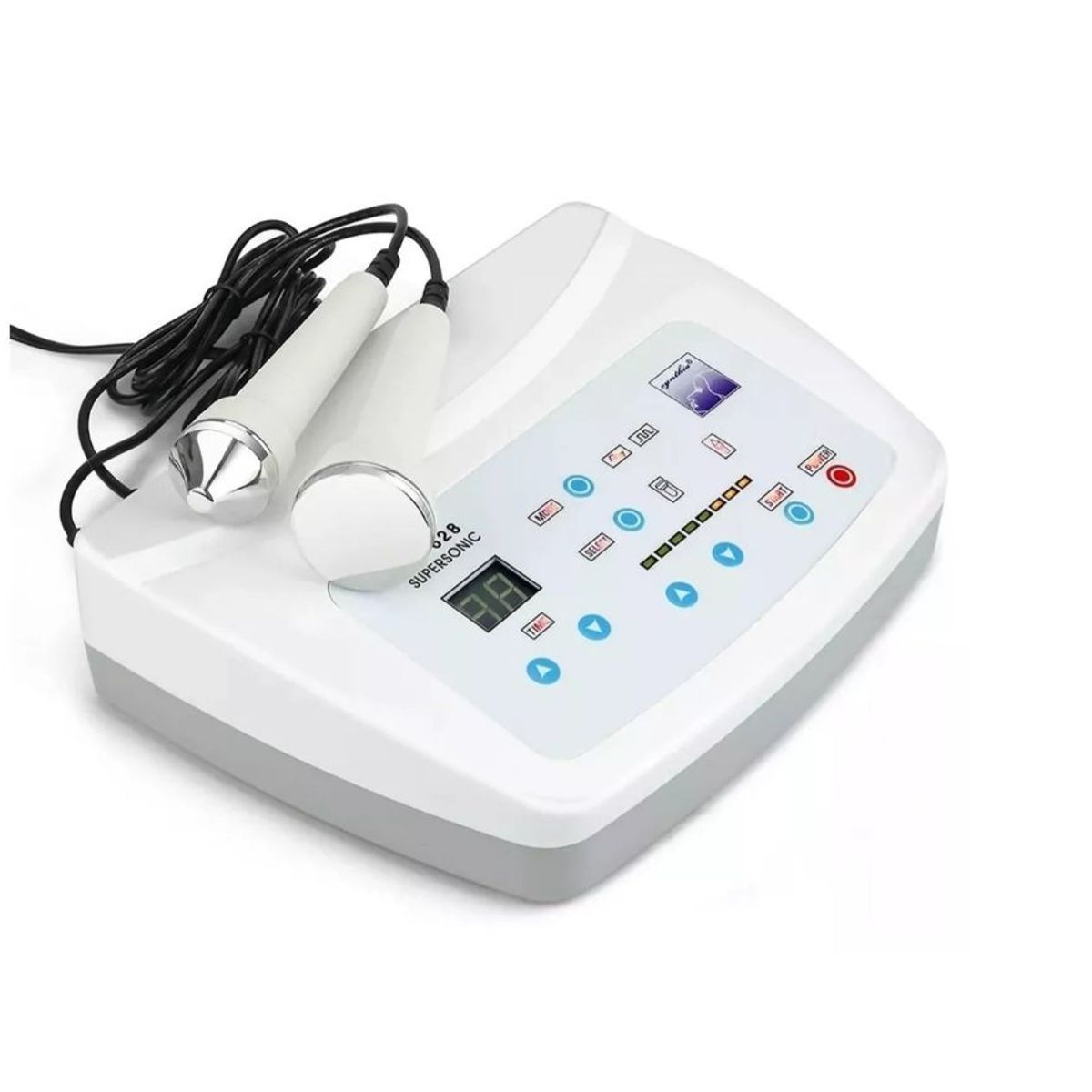 GENERICO - Máquina Ultrasonido Facial Corporal Supersonica Blanco