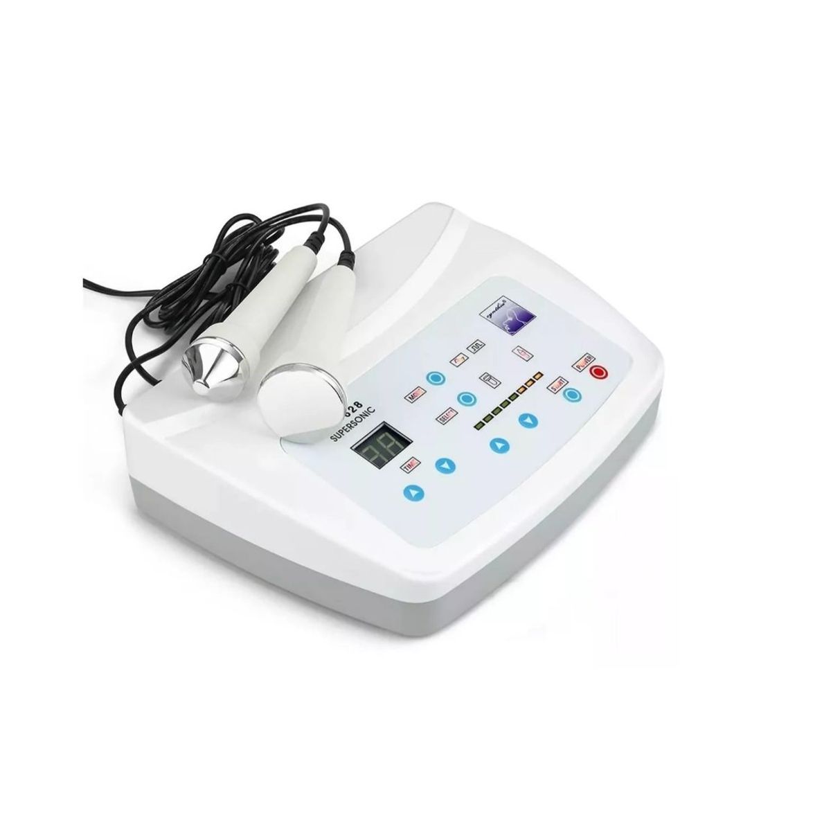 GENERICO - Máquina Ultrasonido Facial Corporal Supersonica Blanco