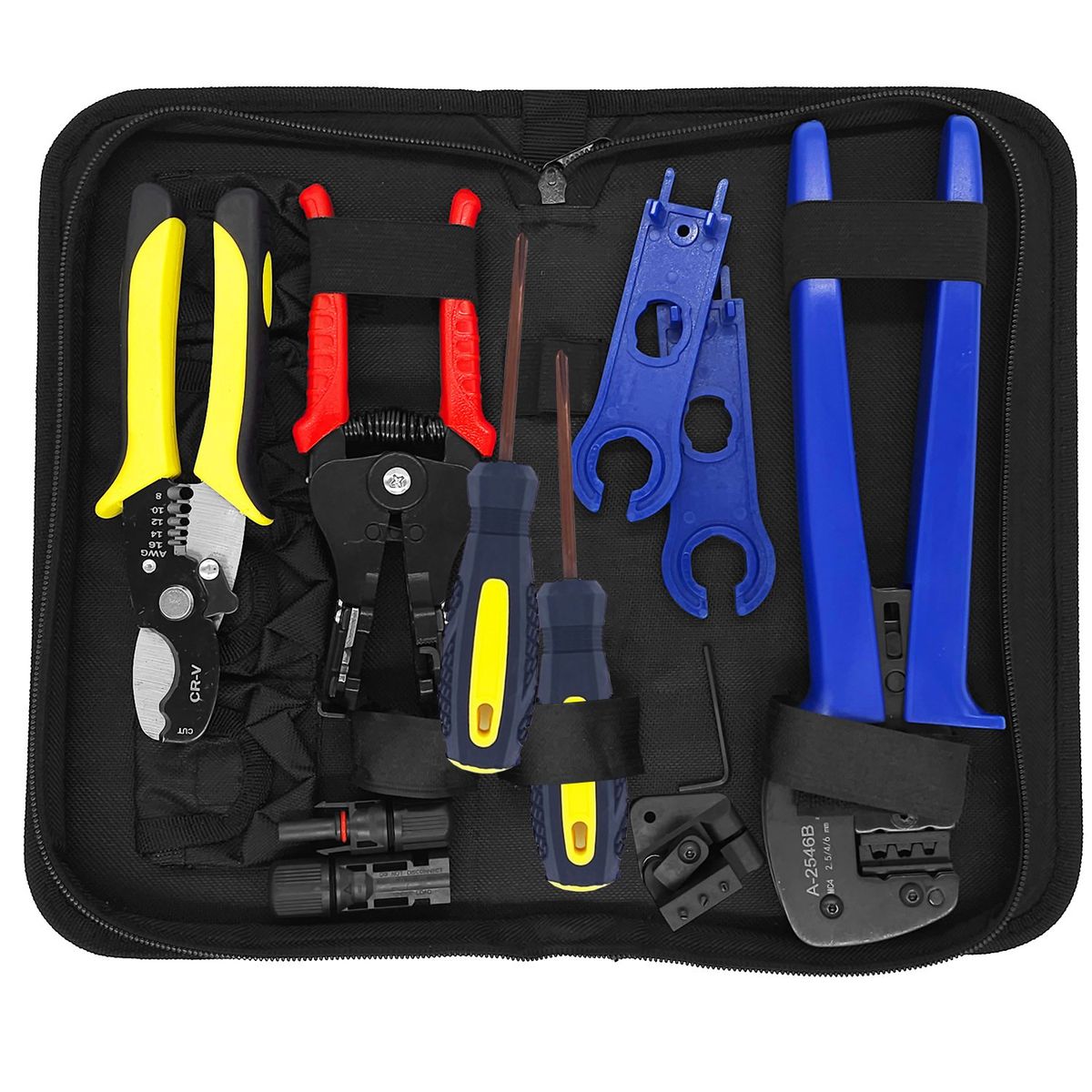 SOLIOT - Kit De Herramientas Crimpado Solar Mc4 Soliot