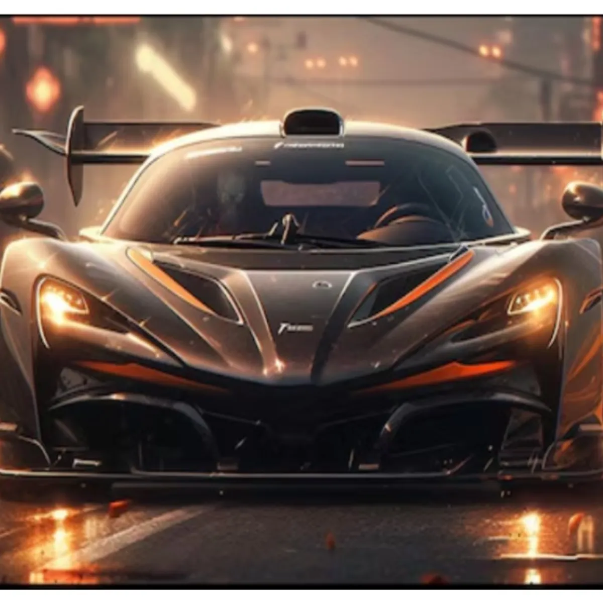 SMARTY - Alfombra Lisa Gamer Juvenil Infantil Cars and Nigth 150x200 CM