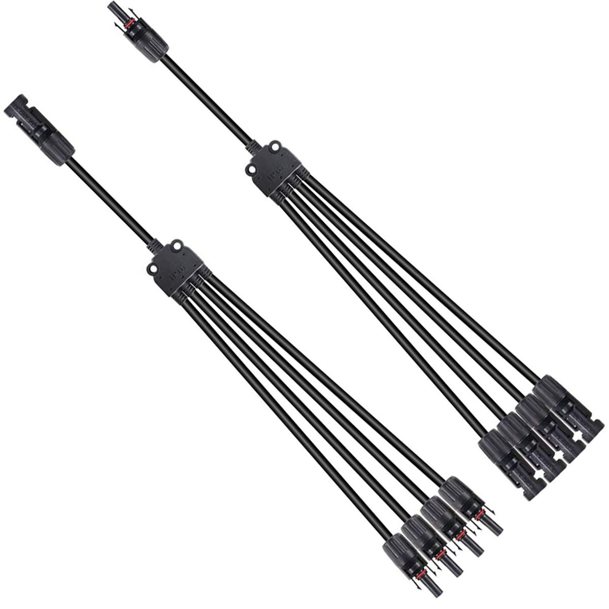 SOLIOT - Par Conector Mc4 4 A 1 Extension