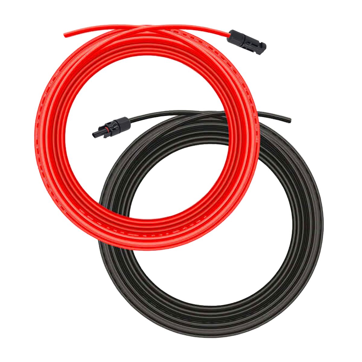 SOLIOT - Cable Solar 4mm2 Con Conector Mc4 20 Mts