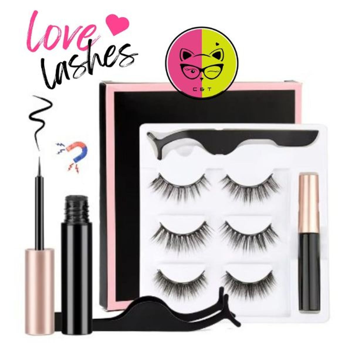 GENERICO - Pestañas extensión magnéticas