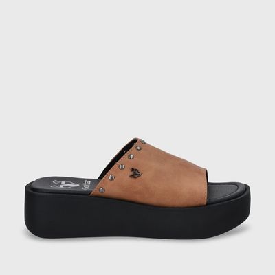 Imagen 2 del producto Sandalia Mujer Beige Plataforma 53730