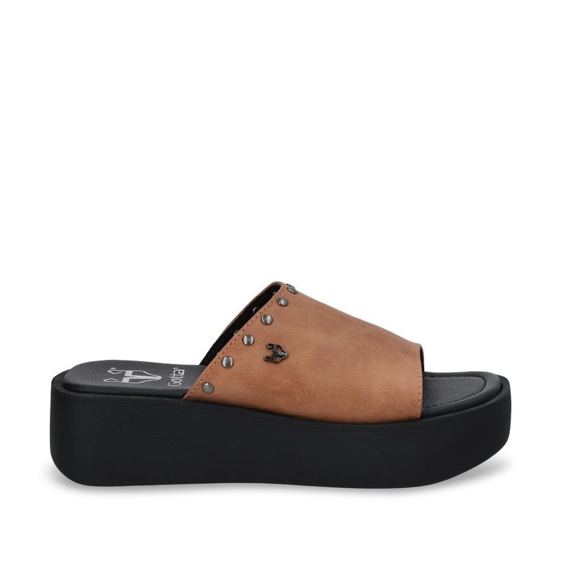 GOTTA - Sandalia Mujer Beige Plataforma 53730 Gotta