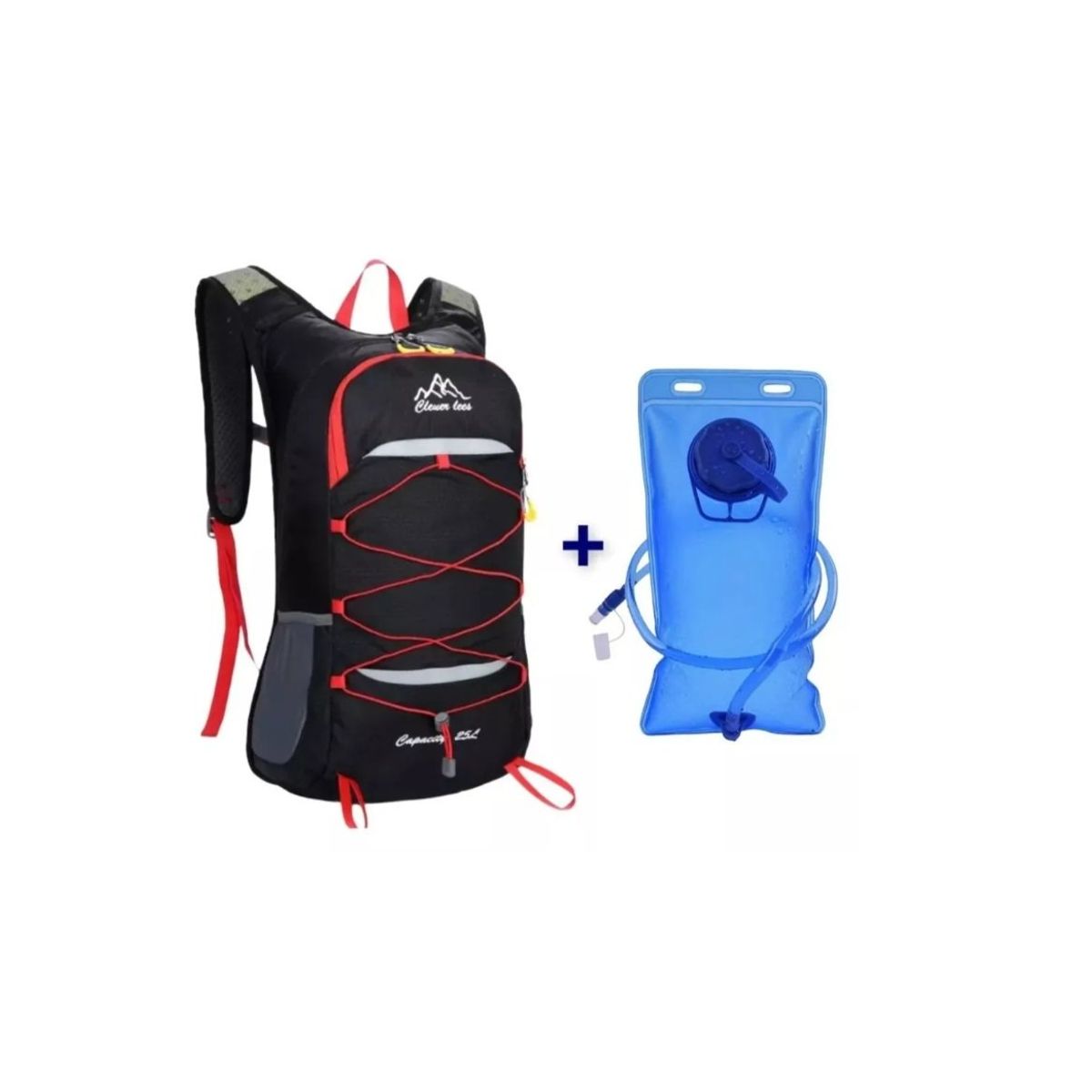 GENERICO - Mochila Camelback Outdoors Trekking De 2,5 Lt + Bolsa De Agua Mix