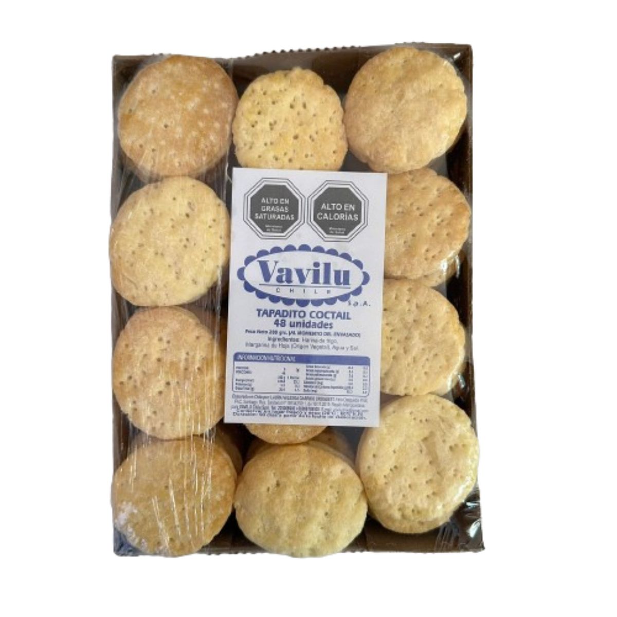 GENERICO - Tapadito Hoja Coctail Vavilu 48un