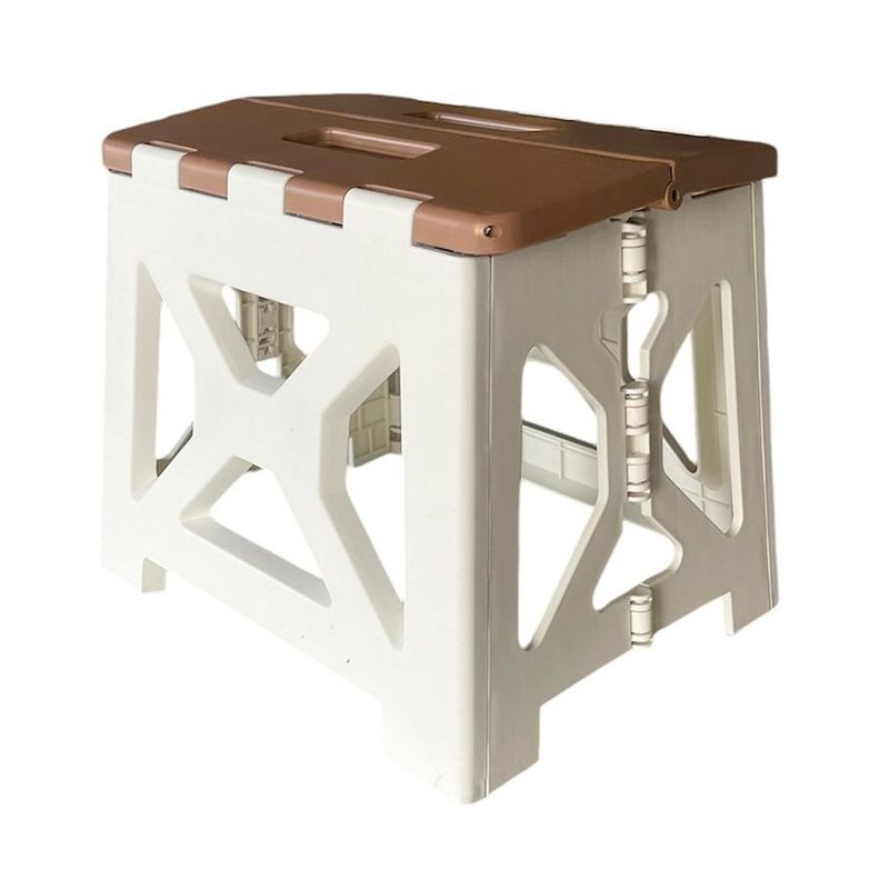 BELKRA - Silla Plegable Taburete Mediano Piso Hogar Camping