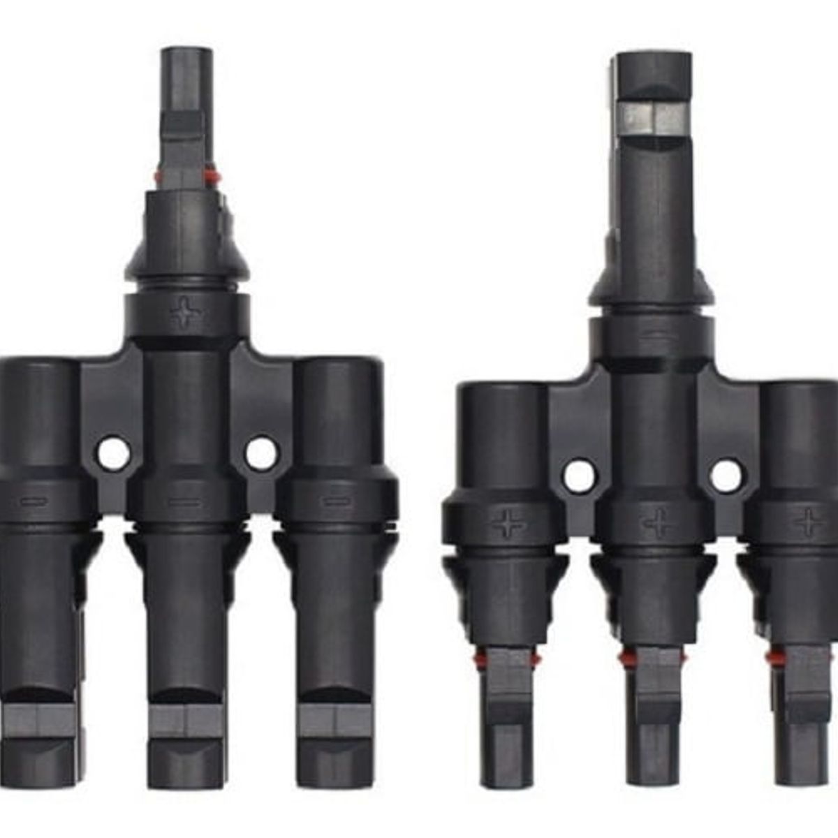 SOLIOT - Conector Mc4 Triple (3 En 1) Par Macho/hembra Panel Solar