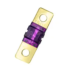 SOLIOT - Fusible Batería 150a 32v 42x12mm Chapado Oro -
