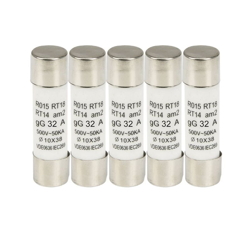 SOLIOT - Pack 5 Fusibles 32a 10x38mm Soliot