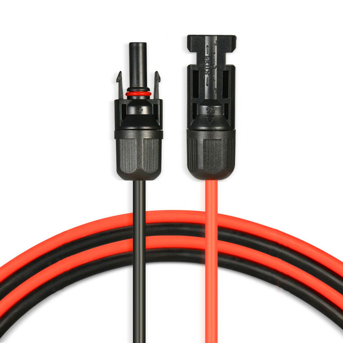 SOLIOT - Cable Solar 6mm2 Con Conector Mc4 20 Mts