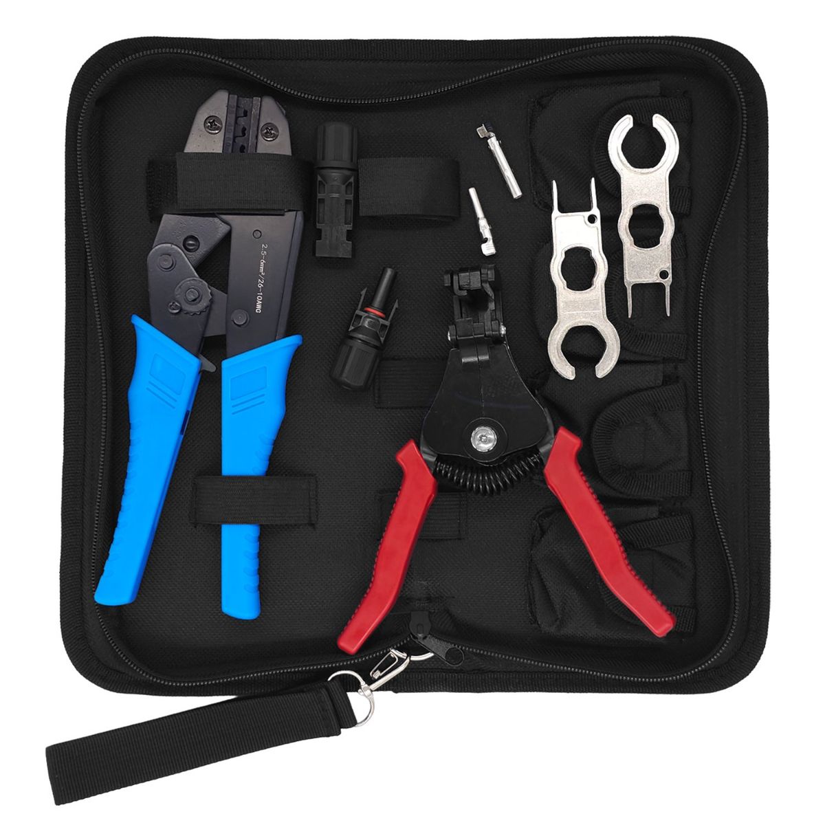 SOLIOT - Set Herramientas Crimpadora Mc4 Mcd-6