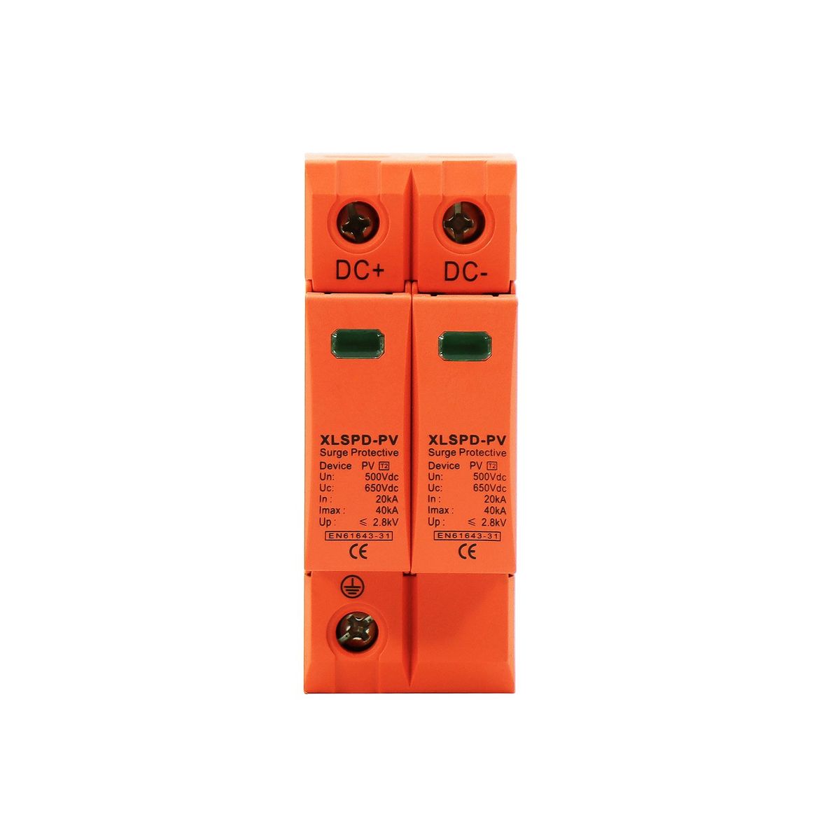 SOLIOT - Protector Sobretensiones Pararrayos 500v 2p 40ka