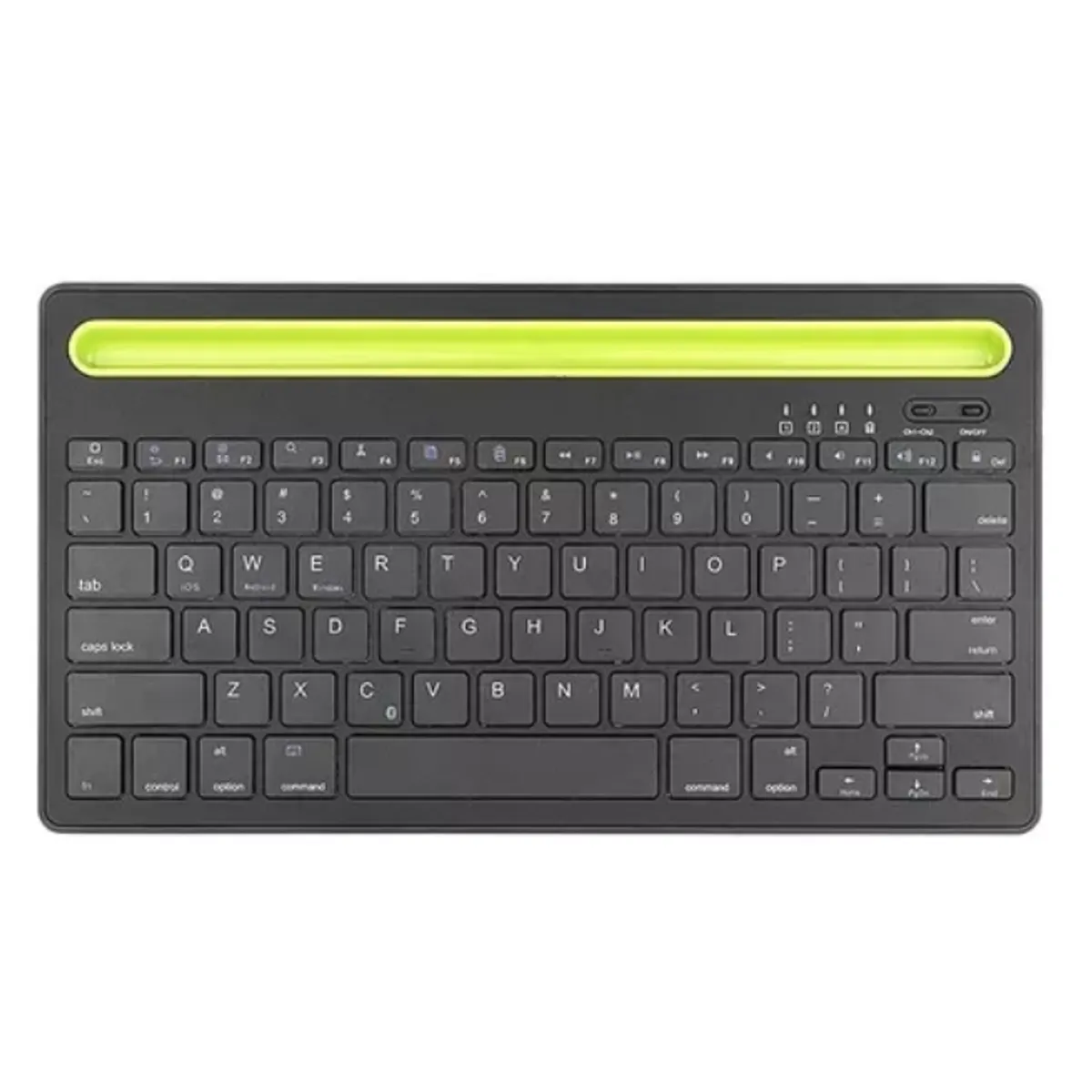 GENERICO - Teclado Inalámbrico Multidispositivo Bluetooth Recargable
