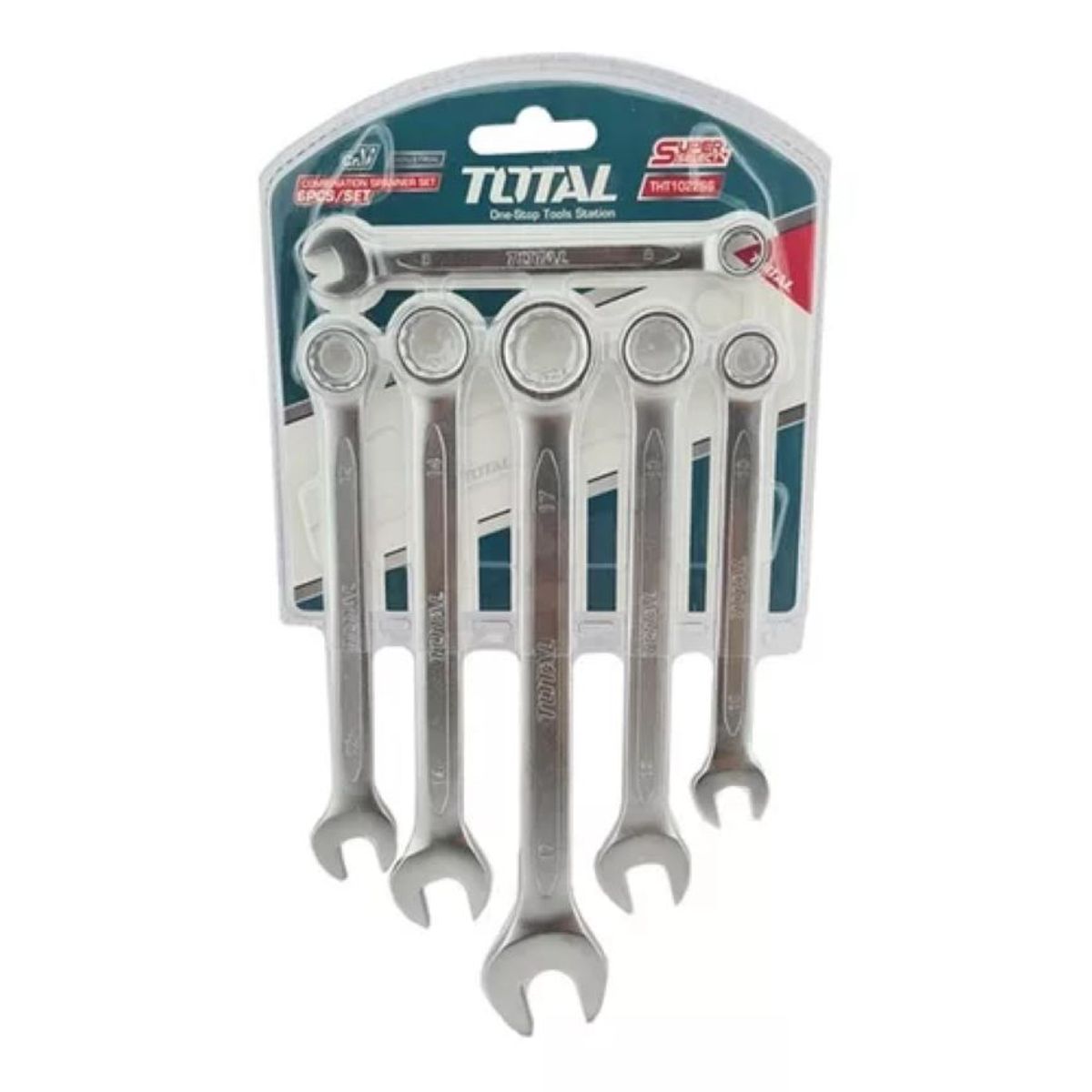 GENERICO - Set Juego De Llaves Punta Corona 6 Piezas Total