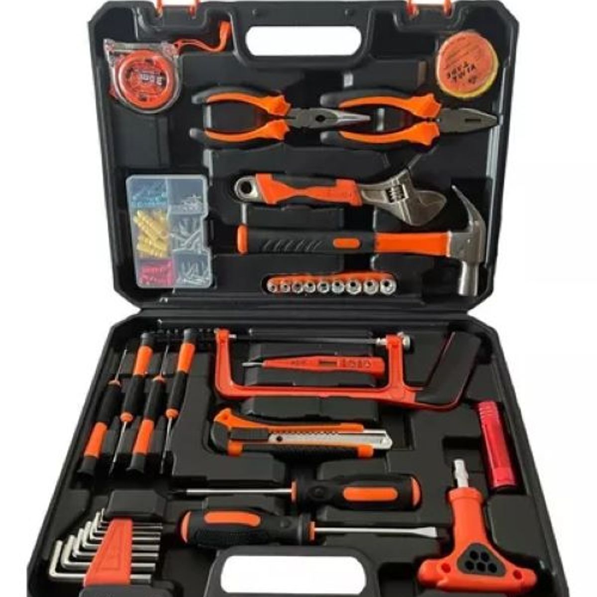 GENERICO - Set 150 Piezas Herramientas Manuales - Maletín Portátil