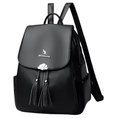 GENERICO - Mochila Mujer Cuero PU Elegante Gran Capacidad
