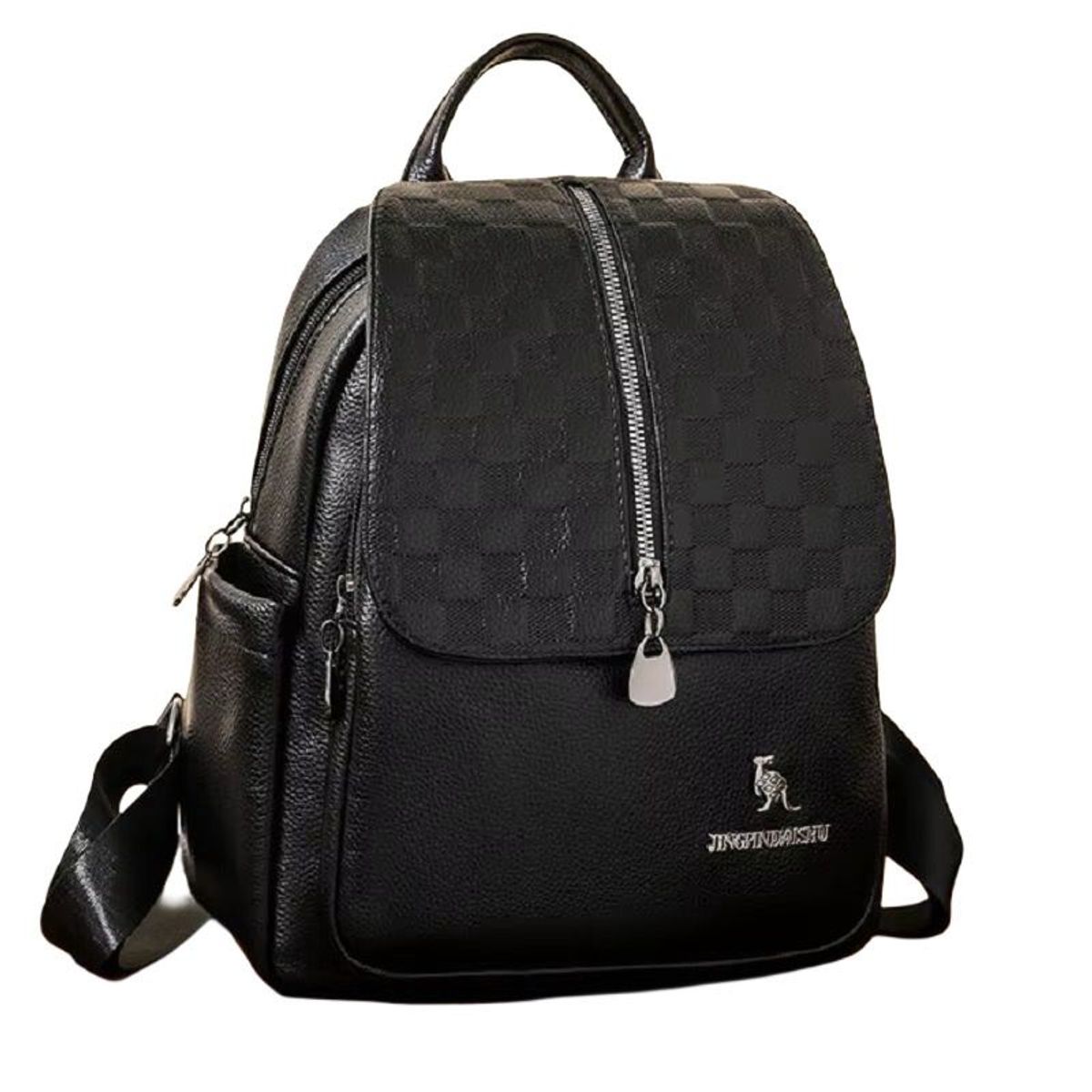 GENERICO - Mochila Mujer Cuero PU Elegante Gran Capacidad