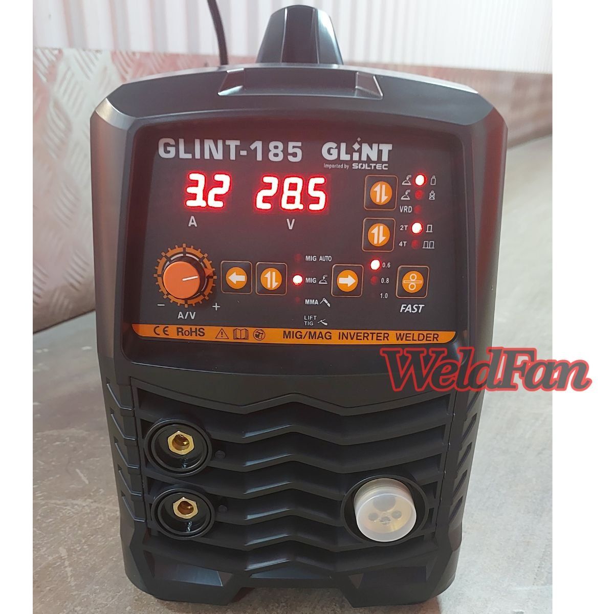 GLINT - Maquina De Soldar Glint 185220vmig 3en1 Con Y Sin Gas