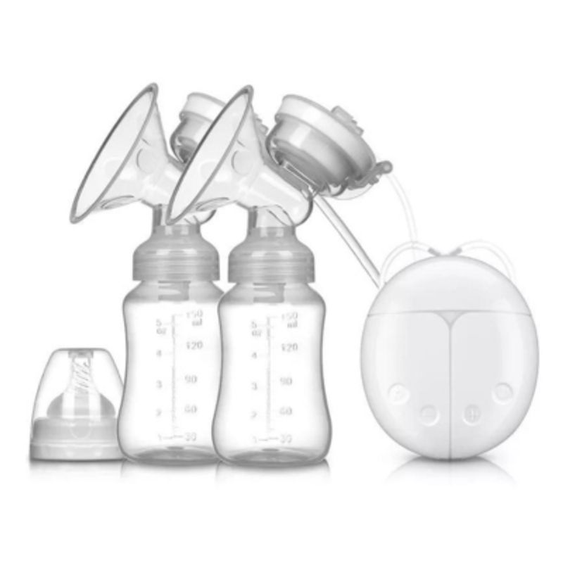 GENERICO - Extractor De Leche Eléctrico Doble Bomba Con Usb