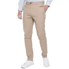 POTROS - Pantalón Budapest Hombre Negro Algodón