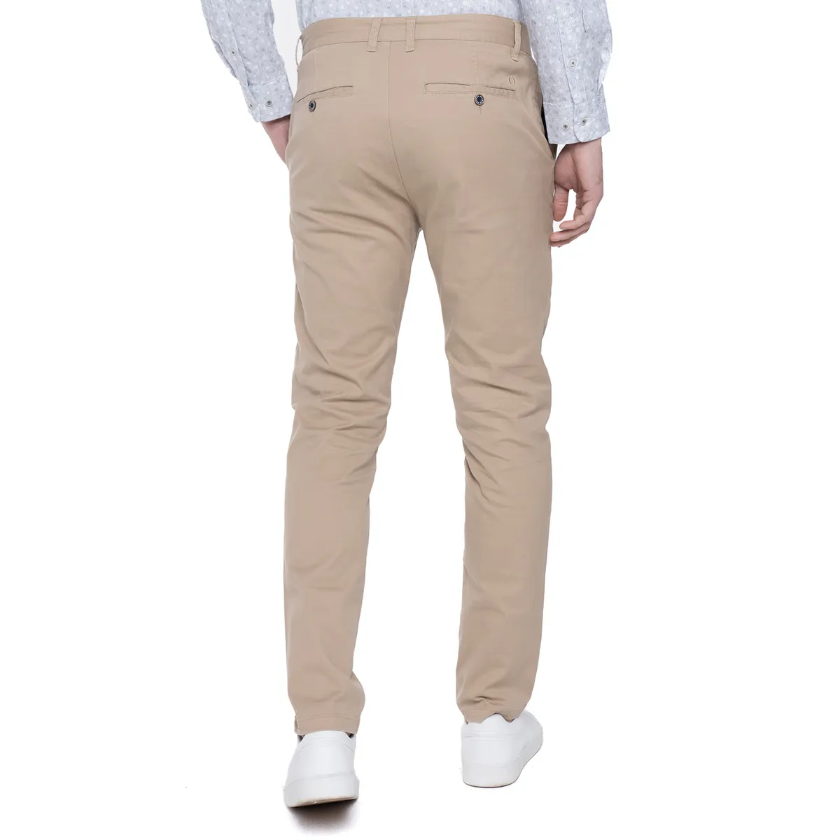 POTROS - Pantalón Budapest Hombre Negro Algodón POTROS