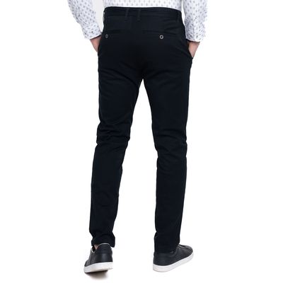 Imagen 2 del producto Pantalón Budapest Hombre Negro Algodón