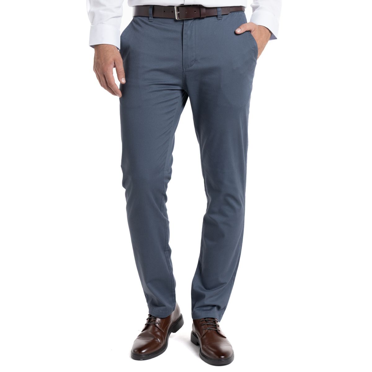 POTROS - Pantalón Budapest Hombre Negro Algodón POTROS