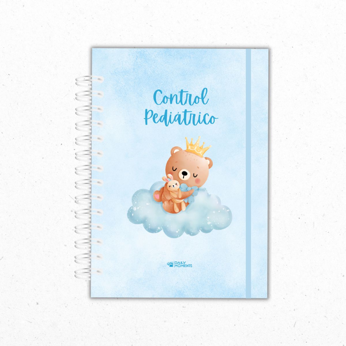 GENERICO - Cuaderno Pediátrico - Celeste Ositos