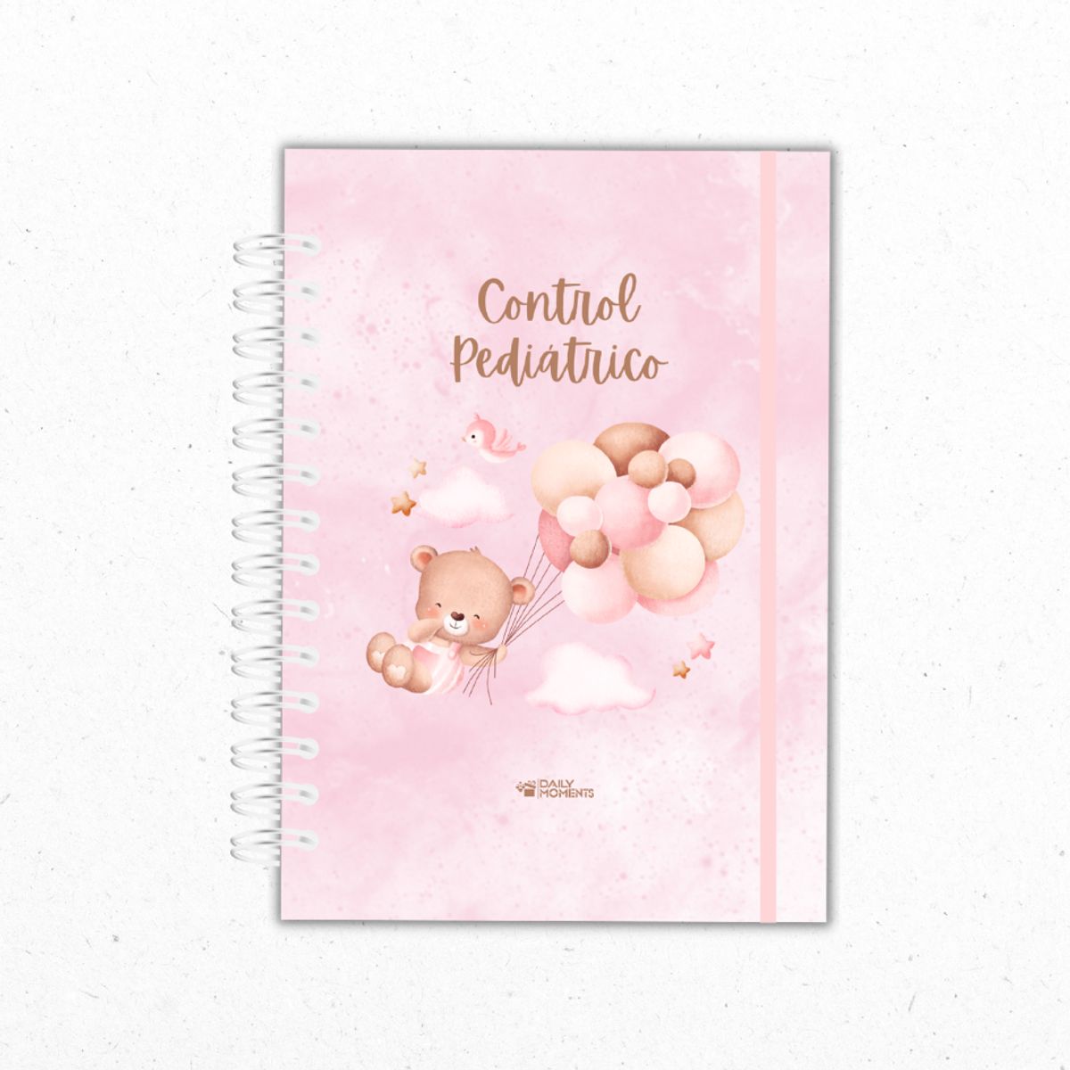 GENERICO - Cuaderno Pediátrico - Rosado Ositas