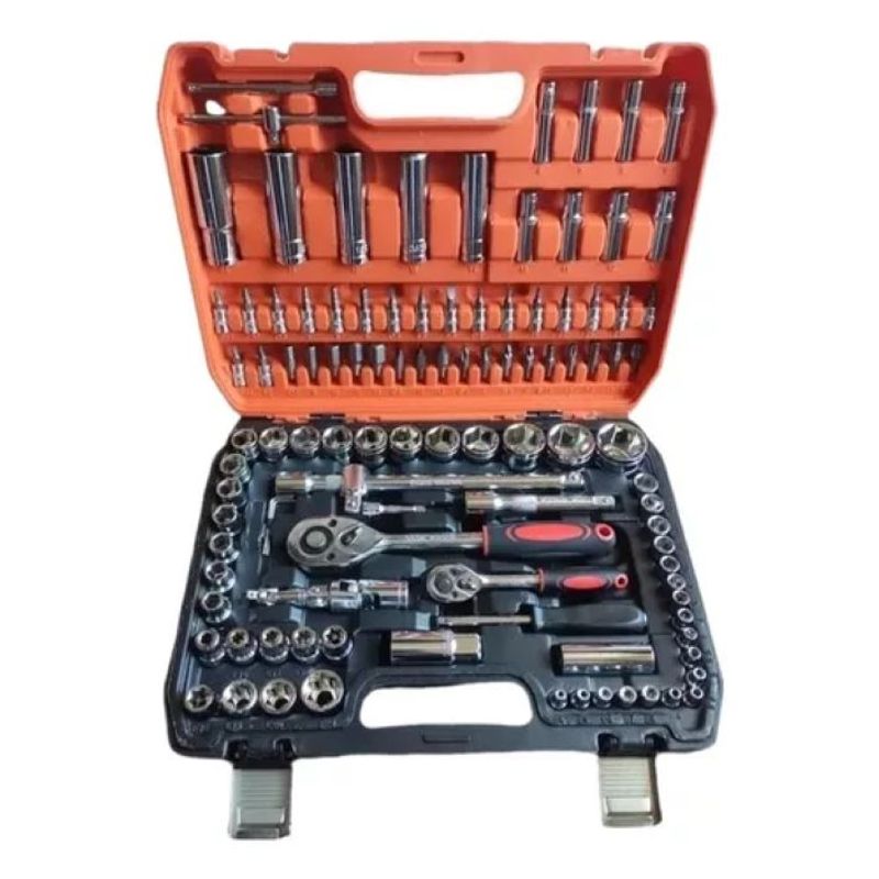 GENERICO - Caja De Dados Juego Herramientas 108 Piezas