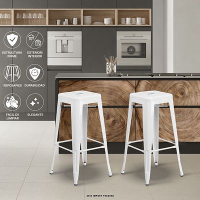 Imagen 2 del producto Piso de Bar Blanco Home&Design