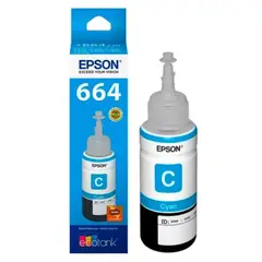 EPSON - Botella De Tinta T664 CYAN 70 LM