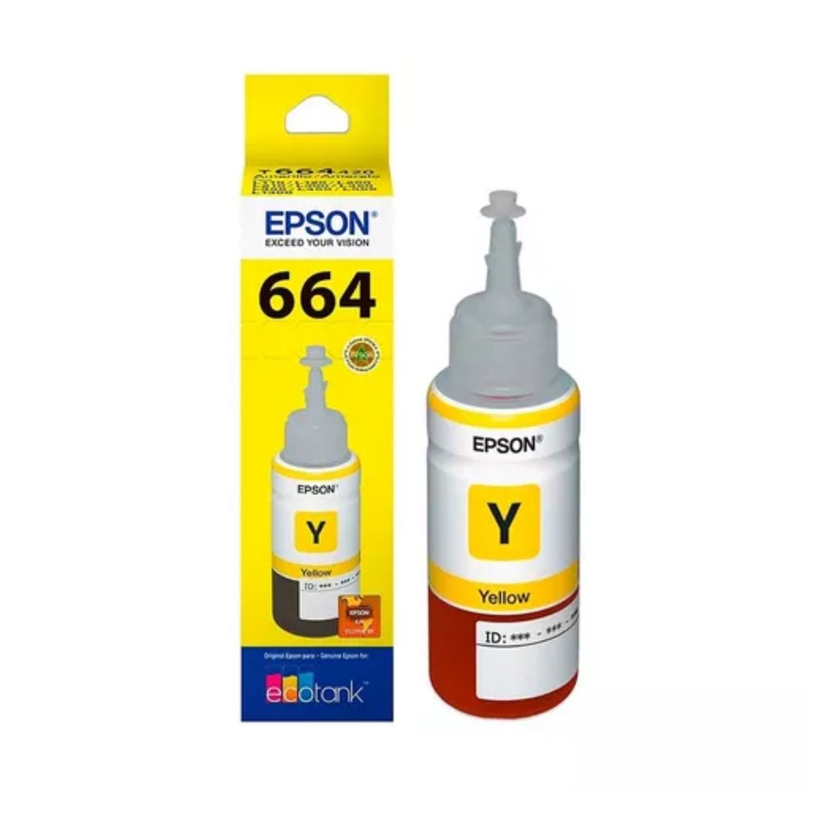 EPSON - Botella De Tinta Epson T664 Amarillo  70 LM