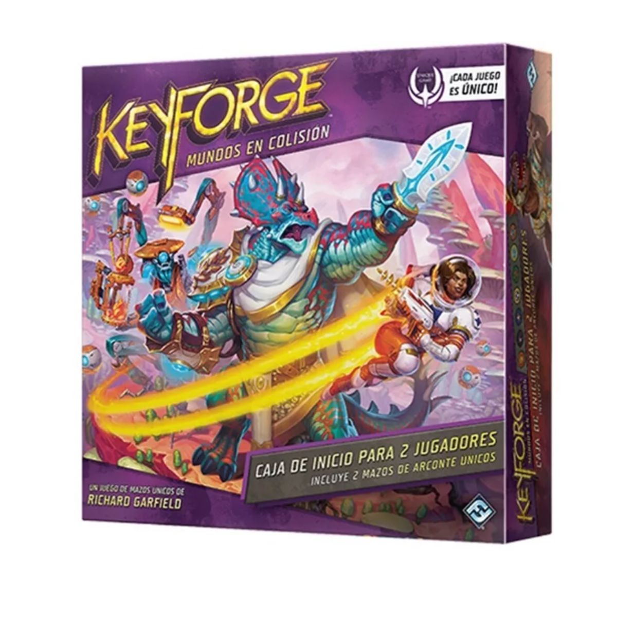 EDGE ENTERTAINMENT - Keyforge Mundos En Colisión - Caja De Inicio