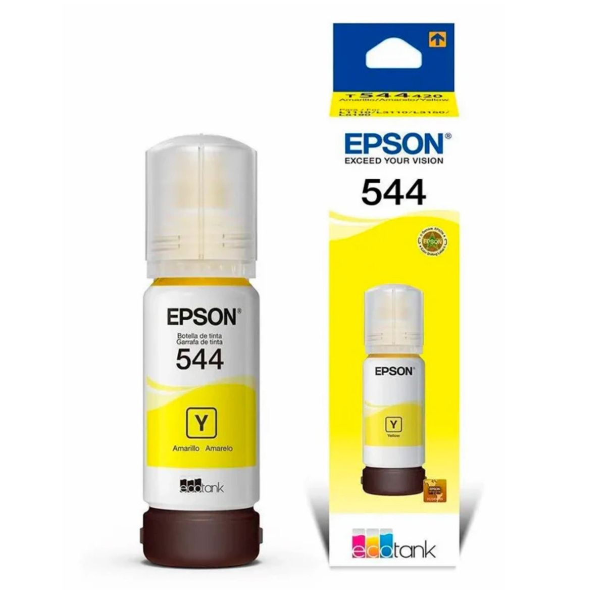 EPSON - Botella De Tinta Epson T544 Amarillo  70 LM