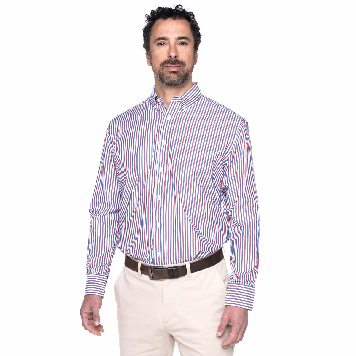 KOTTING - Camisa Listada Premium Manga Larga KOTTING_.