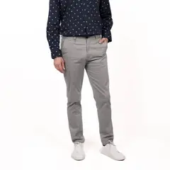 TRUVAL - Pantalón Frente Plano Slim Fit