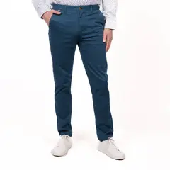 TRUVAL - Pantalón Frente Plano Slim Fit