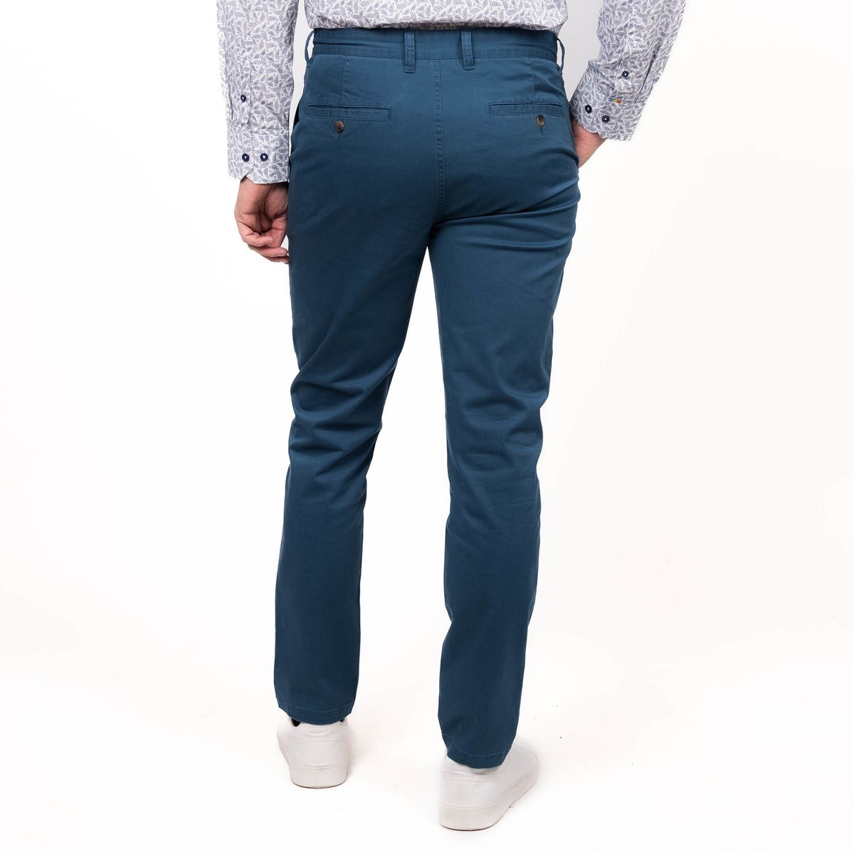 TRUVAL - Pantalón Frente Plano Slim Fit TRUVAL