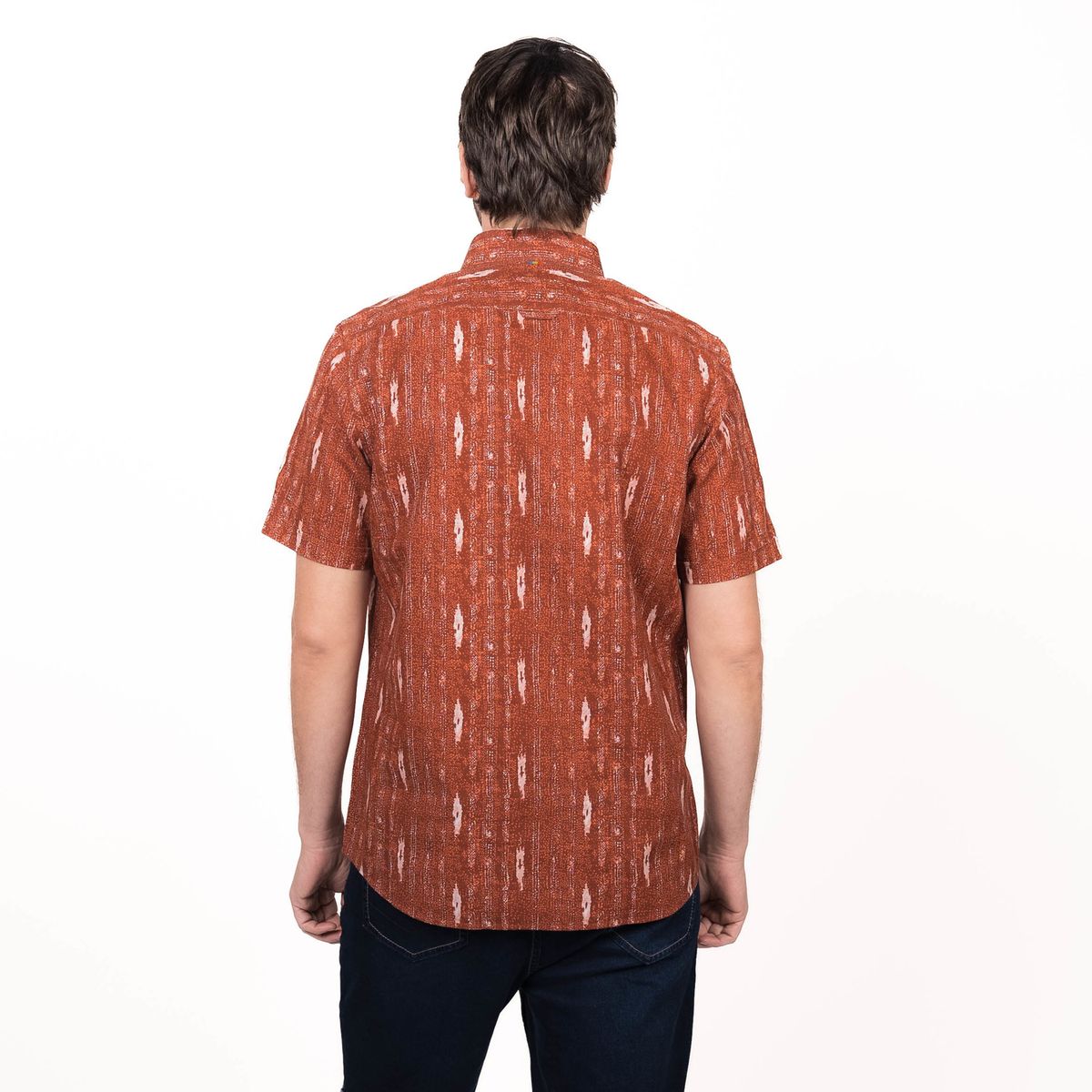 TRUVAL - Camisa M/C Estampada Slim Fit TRUVAL