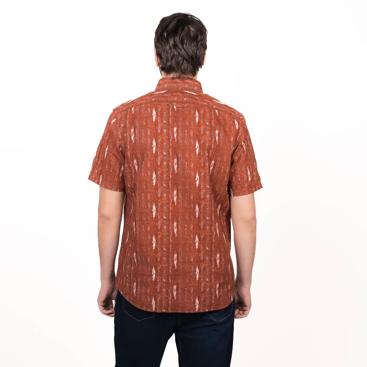 TRUVAL - Camisa M/C Estampada Slim Fit TRUVAL